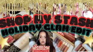 🎄 FINAL Shop my Stash of 2024! 🛷 All of my Holiday Glam Makeup!