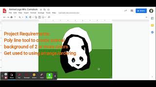 Google Drawing Animal Tutorial