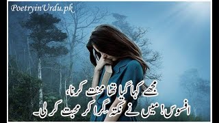 Zindagi Se Hai Gila | Sad song | Sahir Ali Bagga |With Urdu Sad Poetry