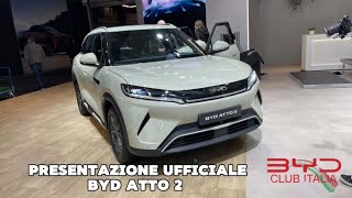 Presentazione Ufficiale BYD ATTO 2