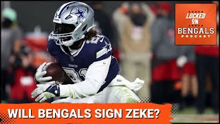 Will Cincinnati Bengals Sign Ezekiel Elliott, Plus A Look at Tight End Options