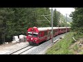 Rhätische Bahn - die Engadin Linie von Scuol Tarasp nach Samedan, Pontresina und St. Moritz
