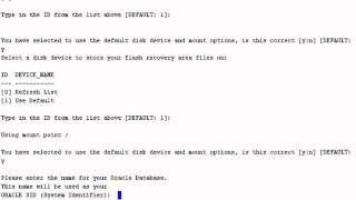 Oracle RMAN and Amazon S3 - Configuring Your Oracle Database