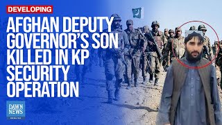 Son Of Afghan Deputy Governor Among Terrorists Killed In KP Security Operation: State Media