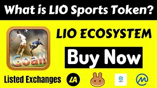 What is LIO Sports Token? || LIO SMART CONTRACT | Listed Exchanges For LIO