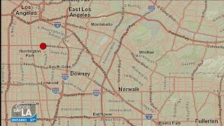 Preliminary 3.2-magnitude earthquake strikes near Huntington Park