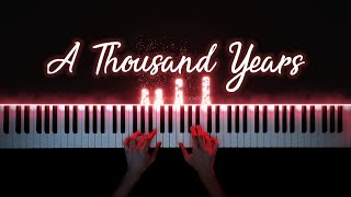Christina Perri - A Thousand Years | Piano Cover with Strings (with Lyrics & PIANO SHEET)