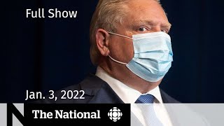 CBC News: The National | COVID disruptions, Ontario restrictions, Residential school compensation