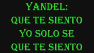 Te siento - Wisin y Yandel lyrics
