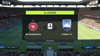FIFA 22 | WS Wanderers vs Sydney FC - A-League | Gameplay