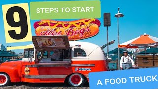 Food truck Plan for beginners [ 9 steps to start a profitable food truck business]