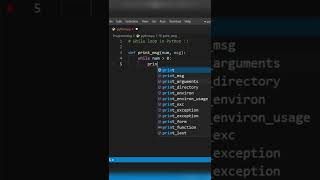 use of while loop in python🔥#shorts #python