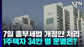 국회, 7일 종부세법 개정안 처리...1주택자 34만 명 운명 갈린다 / YTN