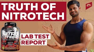 MUSCLETECH NITROTECH WHEY PROTEIN SCIENTIFIC REVIEW || LAB TEST REPORT || ENGLISH SUBTITLES ADDED ||
