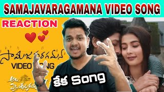 Samajavaragamana Video Song Reaction Review | AlaVaikunthapurramuloo | Allu Arjun | Thaman |