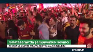 Galatasaray'da şampiyonluk çoşkusu