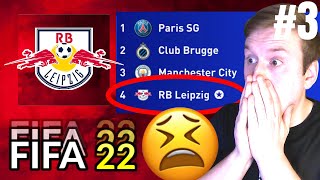 GROUP OF DEATH!😫 RB Leipzig Fifa 22 Career Mode #3