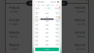 Bank Nifty Option Buying in Groww App || Bank Nifty Option Trading in Groww