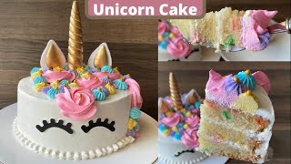 How to make a Unicorn Cake , Unicorn Cake Decorating Ideas , Rainbow Cake Decorating Tutorials