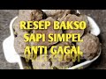 Bikin Bakso dari daging sapi Qurban...