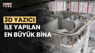 Almanya'da inşa edilen bina 2 kişiyle 6 günde tamamlandı!