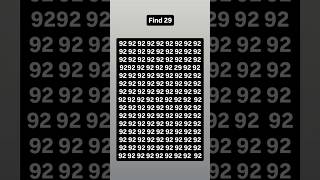 Find 29