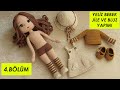 Yeliz Bebek Making a gilet and a blouse (amigurumi doll tutorial)English subtitle