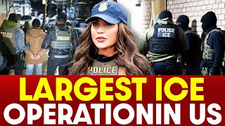 US Immigration Crackdown : ICE Operation Nearly 1,500 Illegals Arrested | firstview