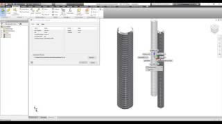 Create iPart for threaded stud in Autodesk Inventor