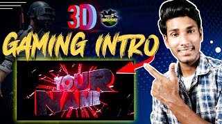 How to Make 3D Gaming Intro 2022 | How To Make Intros For Your YouTube Videos | @TotalGaming093