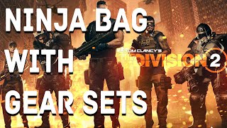 Division 2: NinjaBike Bag With Gear Sets