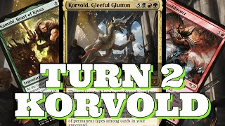 KORVOLD, GLEEFUL GLUTTON!