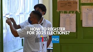 How to register for 2025 elections? | #VotePH