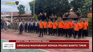 PRESISI UPDATE : APRESIASI POLRES BARTIM AMANKAN PILKADA 2024 12/05/2025 (17.00)