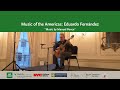 Music of the Americas: Eduardo Fernández, Guitar Sonatas (Manuel Ponce)