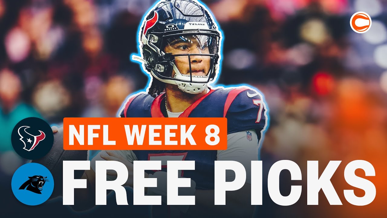 Texans Vs Panthers Picks NFL Week 8 Best Bets | NFL Betting Picks - YouTube