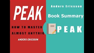 Anders Ericsson: Peak Book Summary