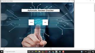 AI Project | Automatic Answer Checker