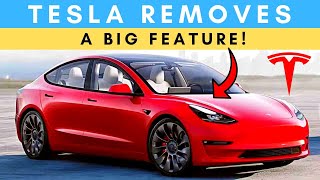 Tesla Removes A Big Feature & More Updates!