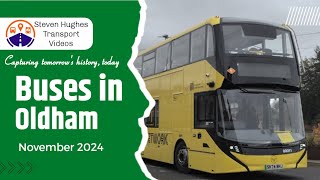 Buses in Oldham | Bus Spotting | November 2024