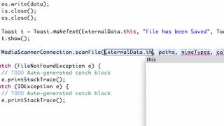 Android Developing Applications Tutorial 110 Media Scanner Connection