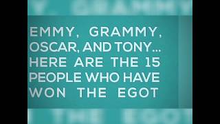 Top 15 People Who Have Won the EGOT Award...