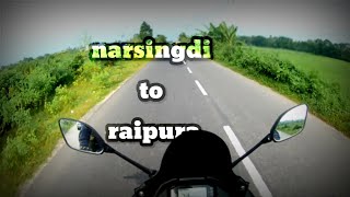 Bike View Video || Narsingdi to Raipura