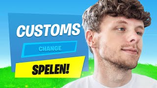 🔴 LIVE: FORTNITE CUSTOMS MET KIJKERS! | Live Fortnite Nederlands