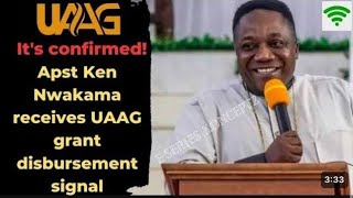 UAAG: GOODNEWS! YOUR CELEBRATION HAS STARTED | SEE DETAILS | SHARE WIDELY