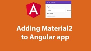 Adding Material2 to Angular app
