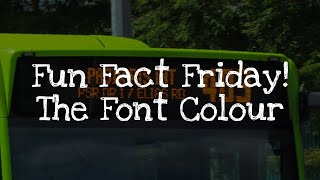 Fun Fact Friday! #TGIF #54 - Font EDS in Orange Colour?