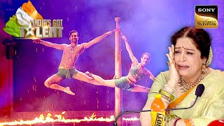 'Jiya Jale' पर इस Duo के Mallakhamba Act ने किया Kirron Ji को Stun|India's Got Talent 8|Full Episode