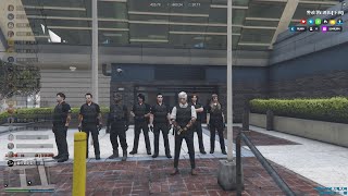 《GTA:RP》 夜之都 銀行搶案 警察和搶匪 勾心鬥角 最後結果意想不到   有中英CC字幕!! 內有DC連結