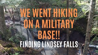 We went hiking on a military base!! Finding Lindsay Fall | Hiking New Brunswick